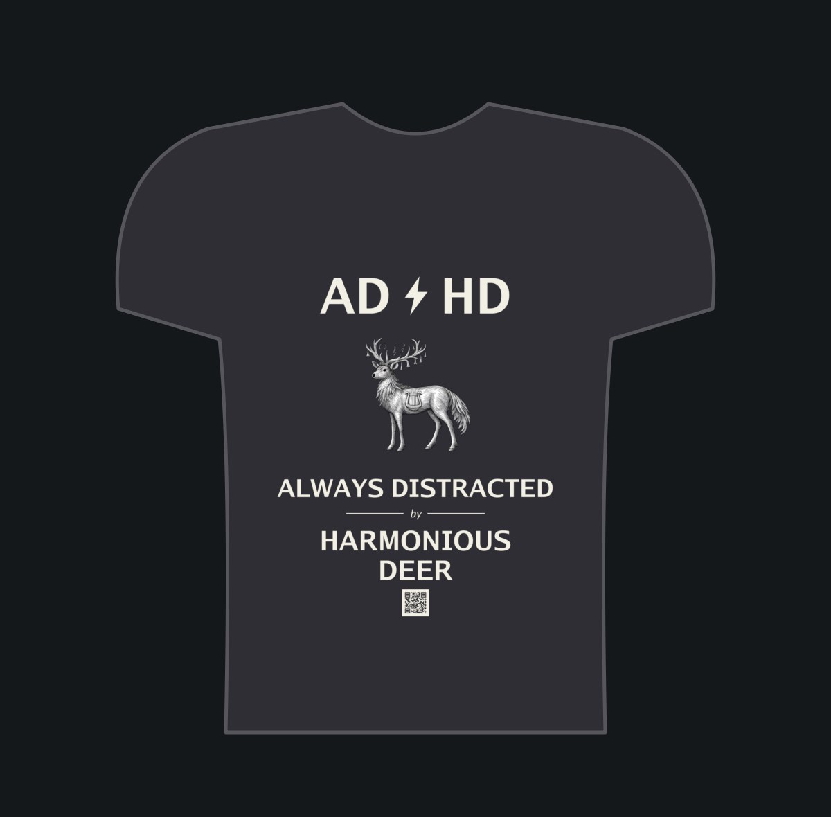 Always Distracted by Harmonious Deer